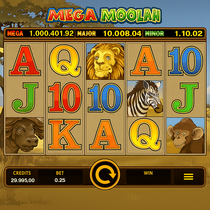 Casumo - Mega Moolah Slot - Progressive Jackpot Game
